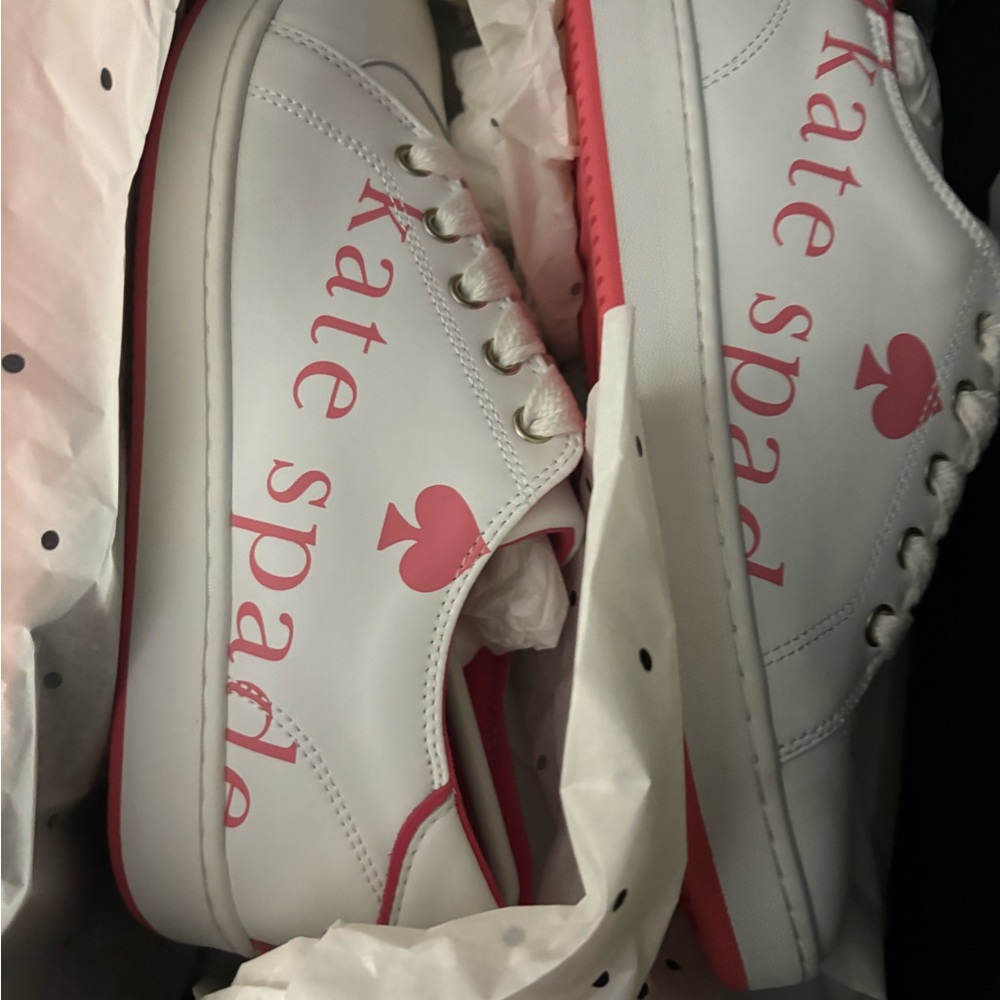 These are Kate spade shoes size 8.5 smoke free and pet free home,  never worn
